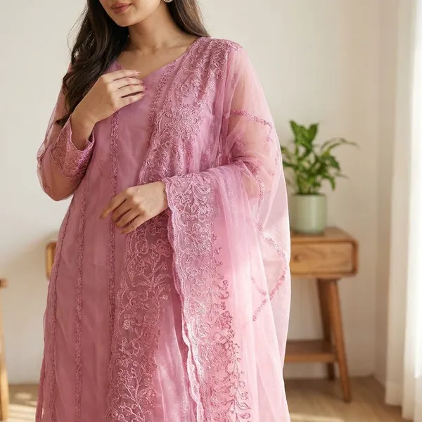 Pink_Kurta_Set_With_Dupatta_For_Women