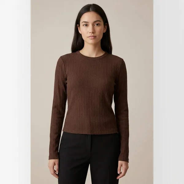 Women_Full_Sleeve_Korean_Ribbed_Style_Top_For_Women