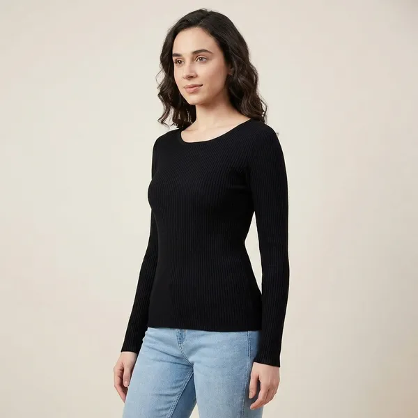 Women_Black_Full_Sleeves_Top_For_Women