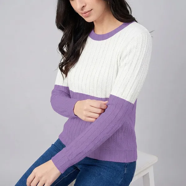 Purple_And_White_Trendy_Sweatshirt_For_Women