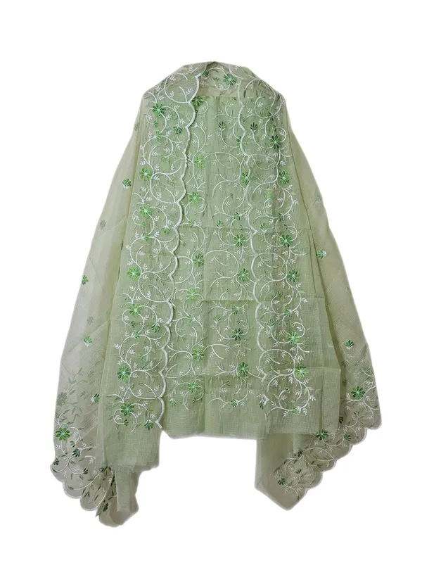 Kotadoria_Pista_Green_Cotton_Blend_Unstitched_Dress_Material_For_Women