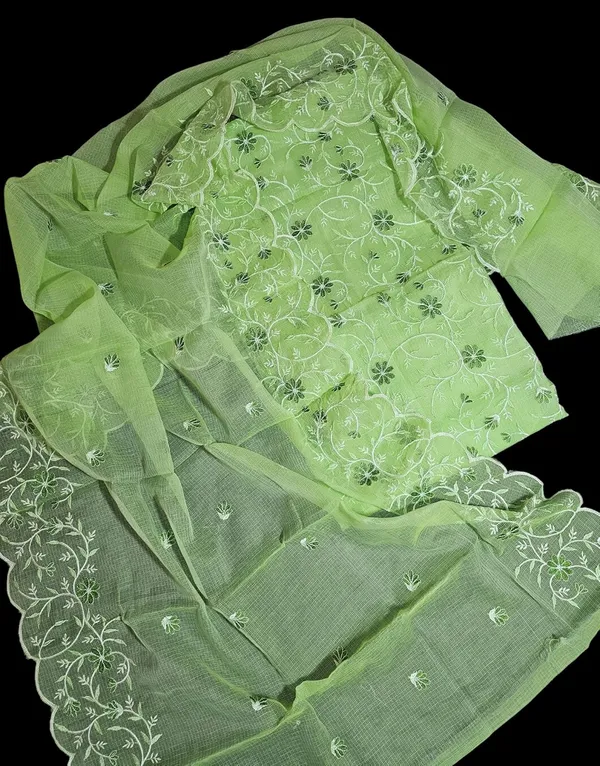 Kotadoria_Light_Green_Cotton_Blend_Unstitched_Dress_Material_For_Women