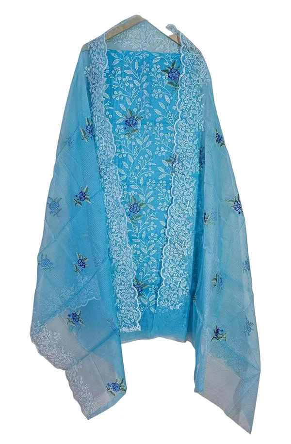 Kotadoria_Sky_Blue_Cotton_Blend_Unstitched_Dress_Material_For_Women