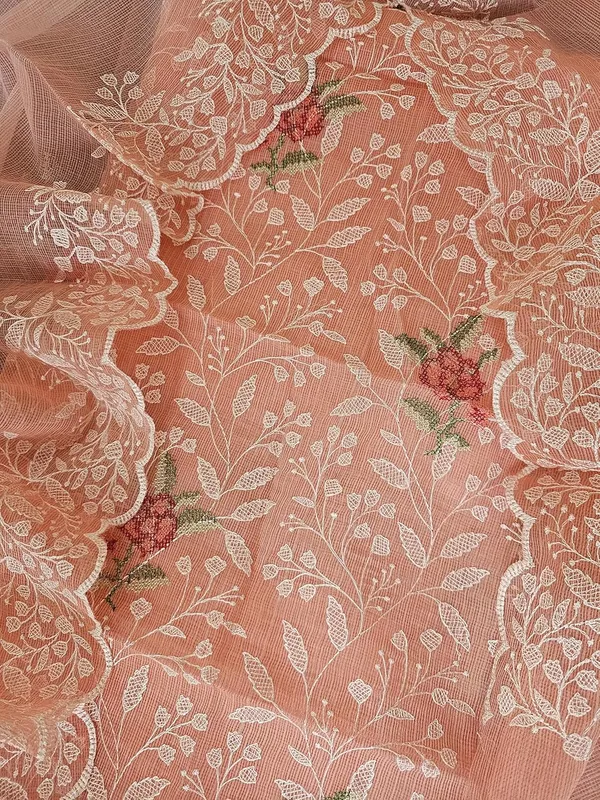Kotadoria_Peach_Cotton_Blend_Unstitched_Dress_Material_For_Women