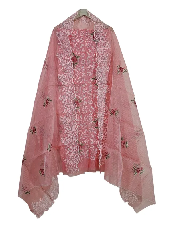 Kotadoria_Peach_Cotton_Blend_Unstitched_Dress_Material_For_Women