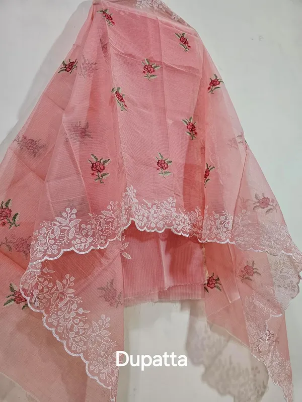 Kotadoria_Peach_Cotton_Blend_Unstitched_Dress_Material_For_Women