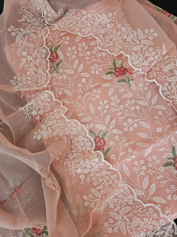 Kotadoria_Peach_Cotton_Blend_Unstitched_Dress_Material_For_Women