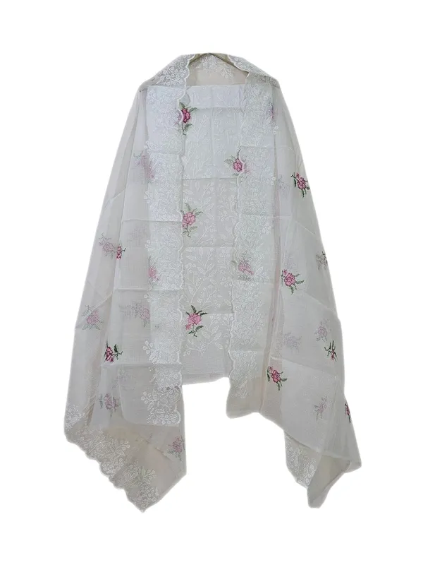 Kotadoria_White_Cotton_Blend_Unstitched_Dress_Material_For_Women
