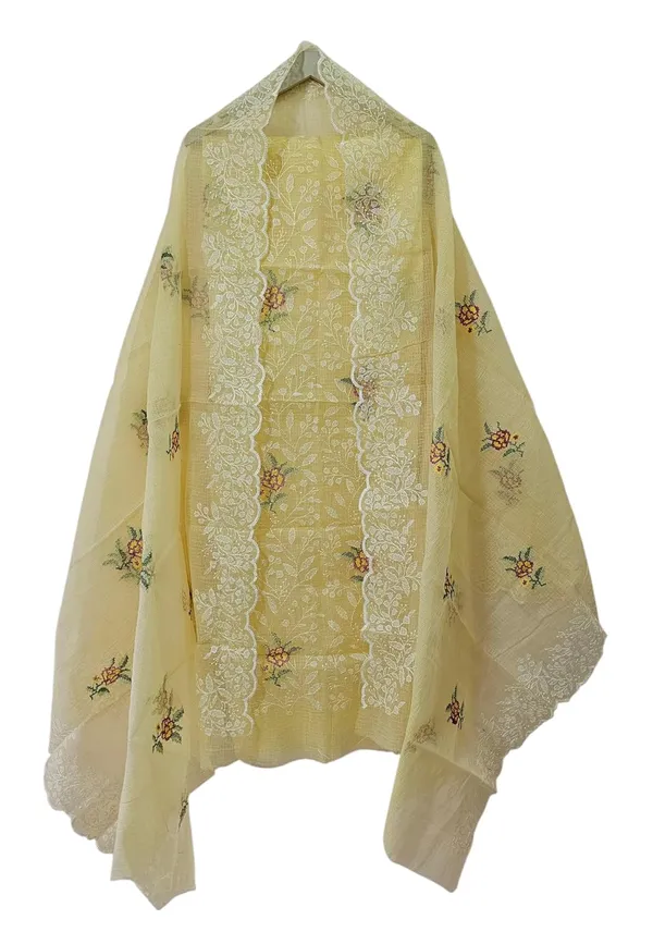 Kotadoria_Yellow_Cotton_Blend_Unstitched_Dress_Material_For_Women