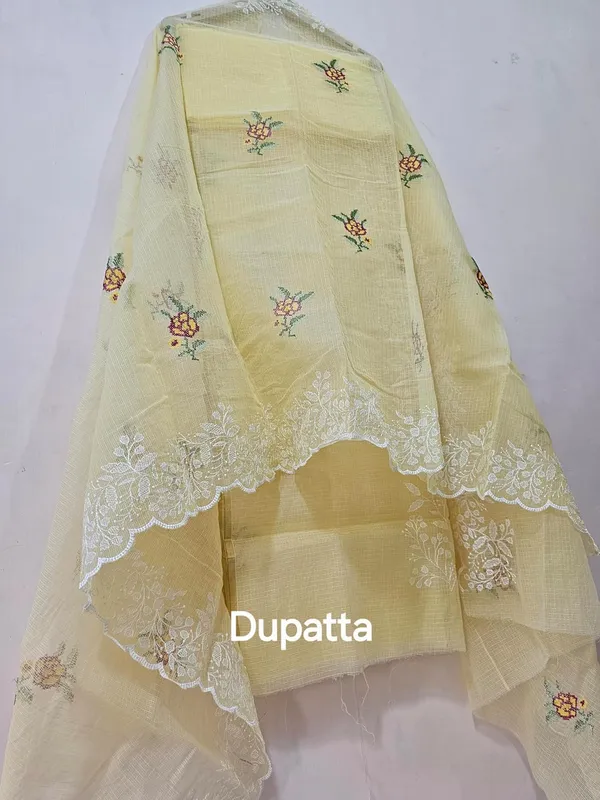 Kotadoria_Yellow_Cotton_Blend_Unstitched_Dress_Material_For_Women