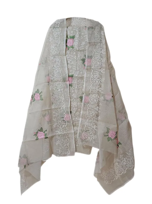 Kotadoria_Cream_Cotton_Blend_Unstitched_Dress_Material_For_Women