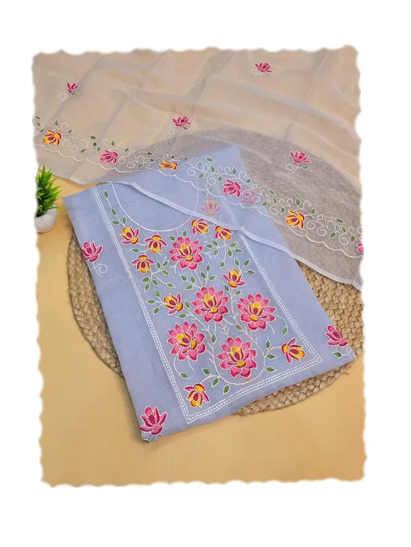 Kotadoria_Grey_Cotton_Blend_Unstitched_Dress_Material_For_Women