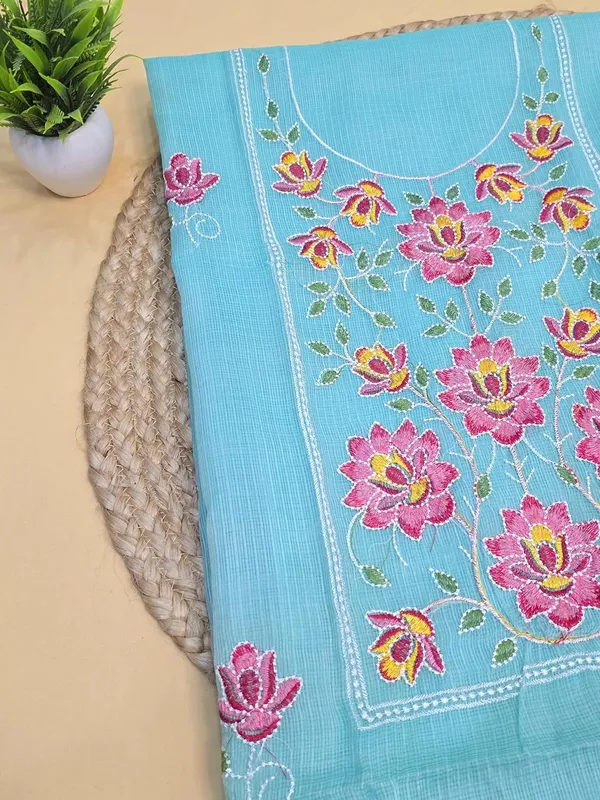 Kotadoria_Blue_Cotton_Blend_Unstitched_Dress_Material_For_Women