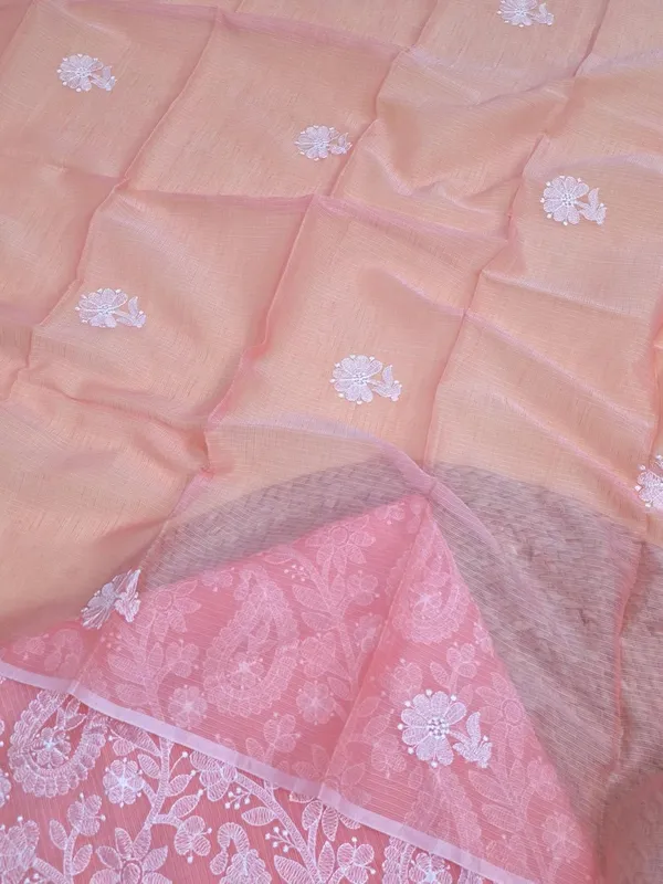 Kotadoria_Peach_Cotton_Blend_Unstitched_Dress_Material_For_Women