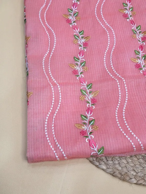 Kotadoria_Peach_Cotton_Blend_Unstitched_Dress_Material_For_Women