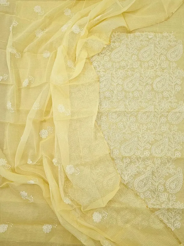 Kotadoria_Yellow_Cotton_Blend_Unstitched_Dress_Material_For_Women