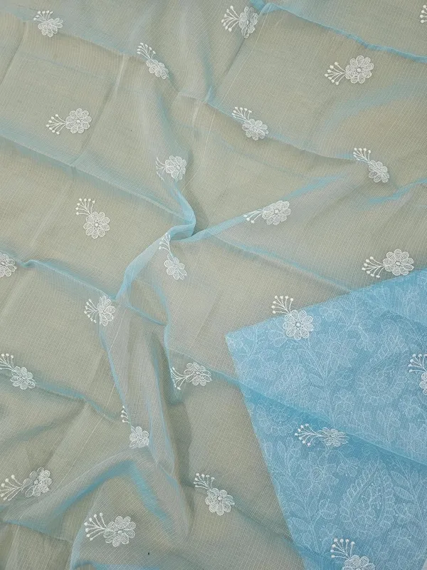 Kotadoria_Sky_Blue_Cotton_Blend_Unstitched_Dress_Material_For_Women