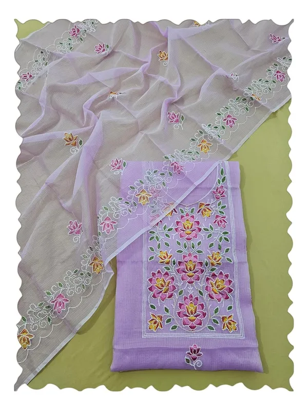 Kotadoria_Purple_Cotton_Blend_Unstitched_Dress_Material_For_Women