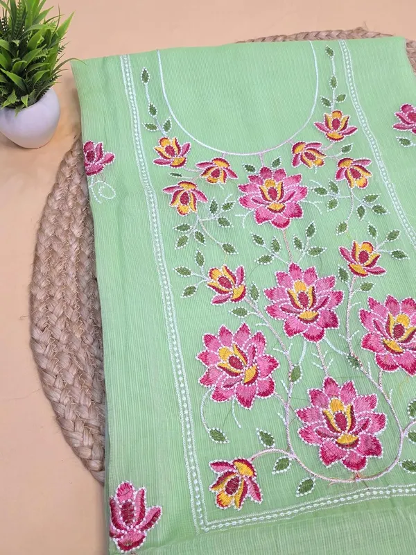 Kotadoria_Green_Cotton_Blend_Unstitched_Dress_Material_For_Women