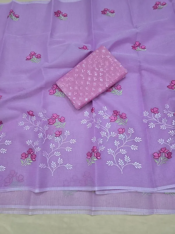 Kotadoria_Purple_Cotton_Saree_For_Women