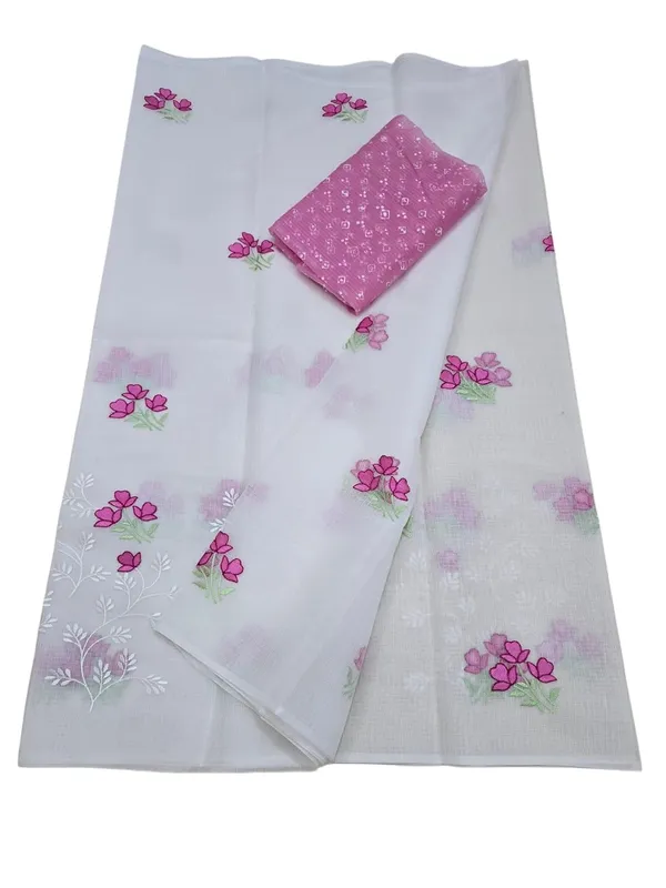 Kotadoria_White_Cotton_Saree_For_Women