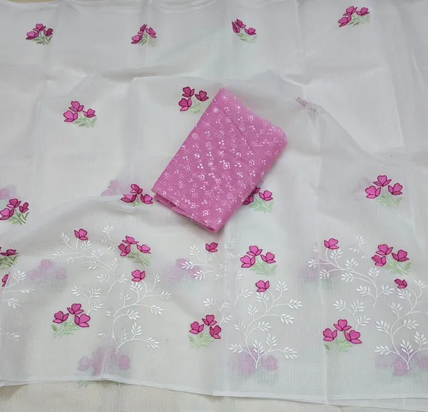 Kotadoria_White_Cotton_Saree_For_Women