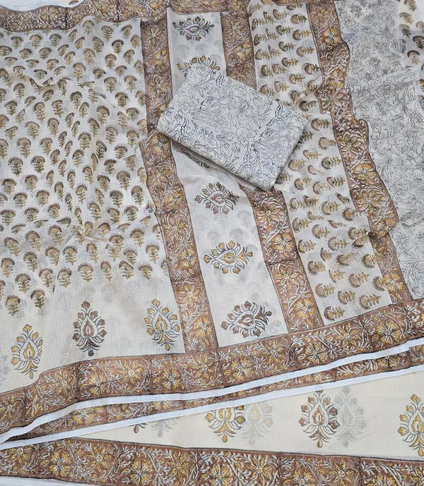 Kotadoria_Cream_Kota_Doria_Kota_Doria_Hand_Block_Print_Saree_For_Women