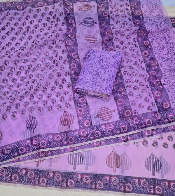 Kotadoria_Purple_Cotton_Saree_For_Women