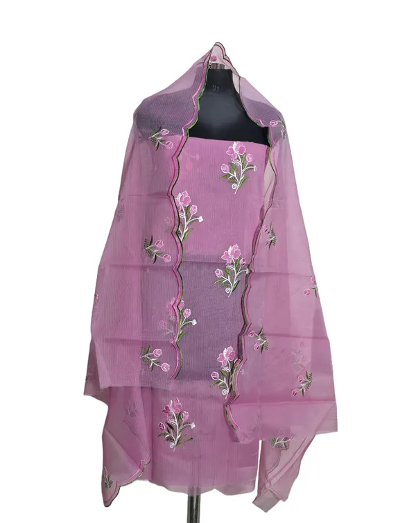 Kotadoria_Pink_Pure_Cotton_Embroidery_Unstitched_Dress_Material_For_Women