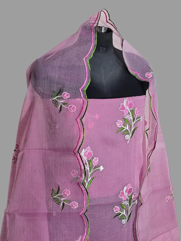 Kotadoria_Pink_Pure_Cotton_Embroidery_Unstitched_Dress_Material_For_Women