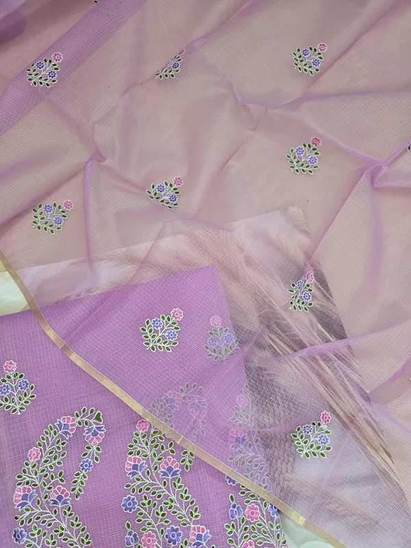 Kotadoria_Purple_Cotton_Unstitched_Dress_Material_For_Women