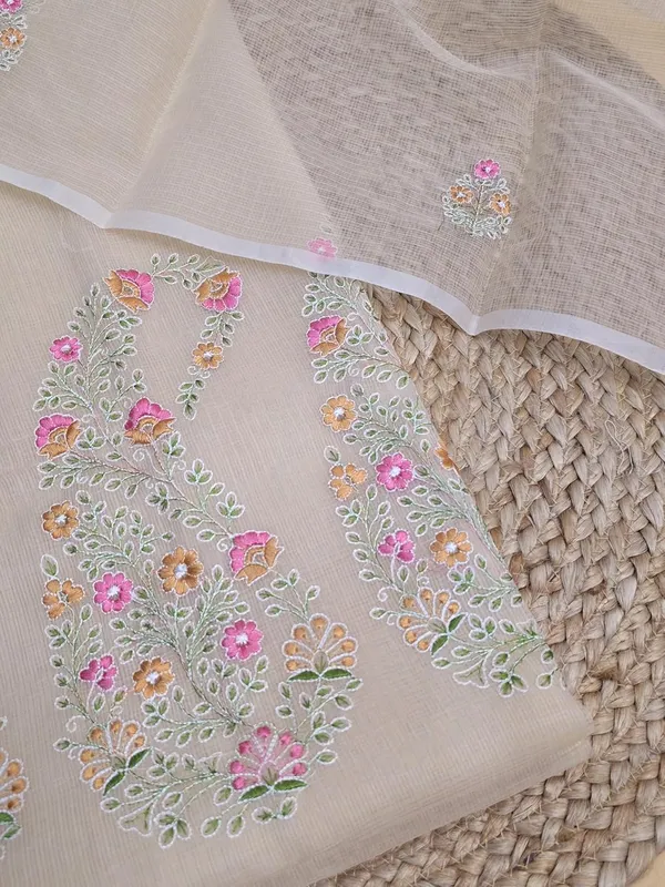 Kotadoria_Cream_Cotton_Unstitched_Dress_Material_For_Women