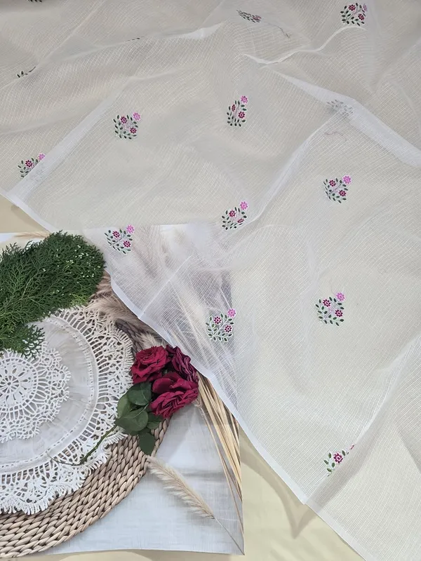 Kotadoria_White_Cotton_Unstitched_Dress_Material_For_Women