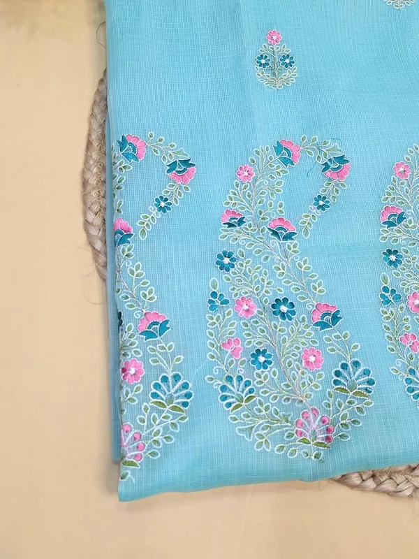 Kotadoria_Mint_Cotton_Unstitched_Dress_Material_For_Women