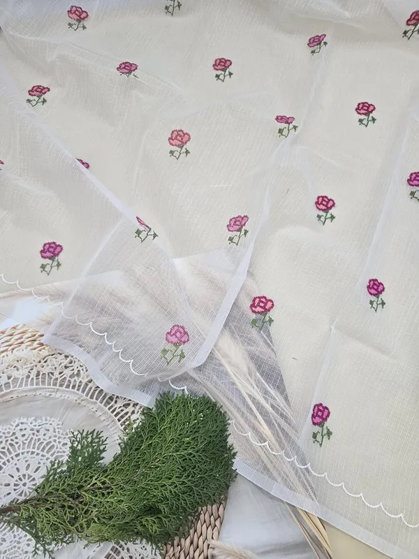 Kotadoria_White_Cotton_Unstitched_Dress_Material_For_Women