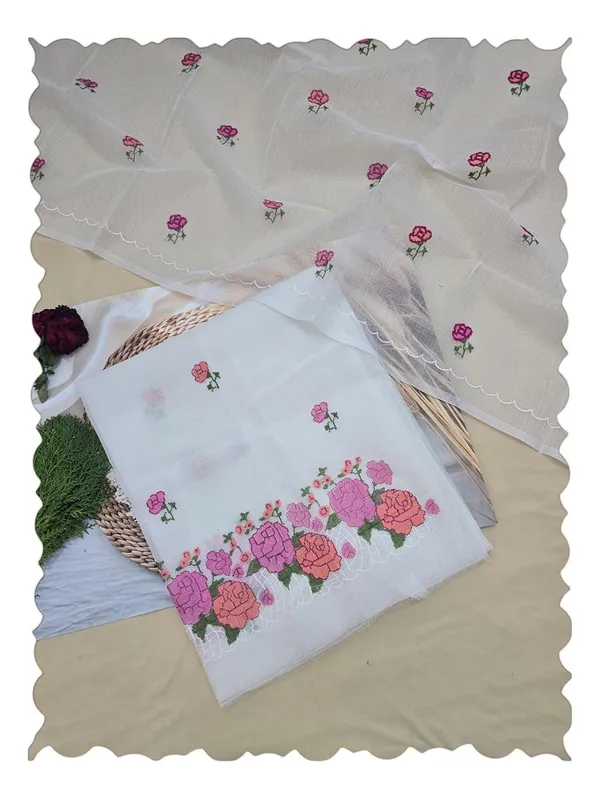 Kotadoria_White_Cotton_Unstitched_Dress_Material_For_Women
