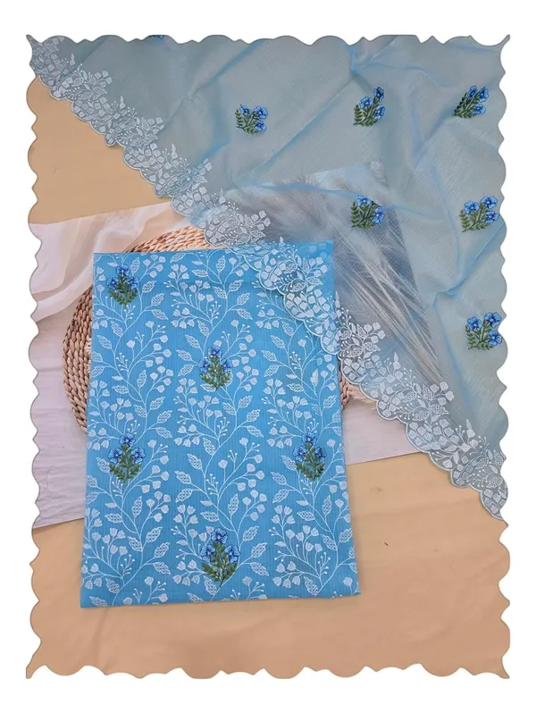 Kotadoria_Sky_Blue_Cotton_Unstitched_Dress_Material_For_Women