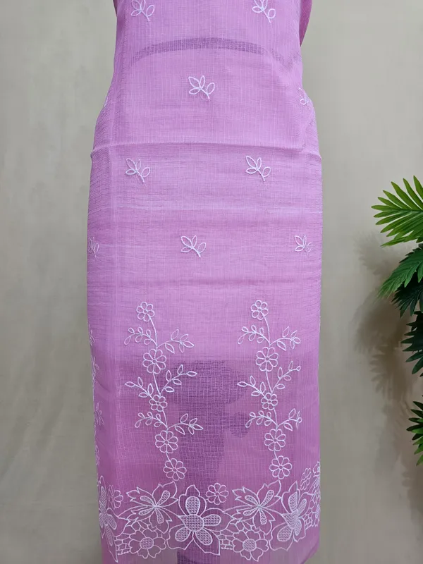 Kota_Doria_Cotton_Blend_Embroidered_Suit_Set_for_Women_|_Pink_Floral_Embroidery_Top_with_Bottom_&_Dupatta_|_3_Piece_Dress_Material_Set