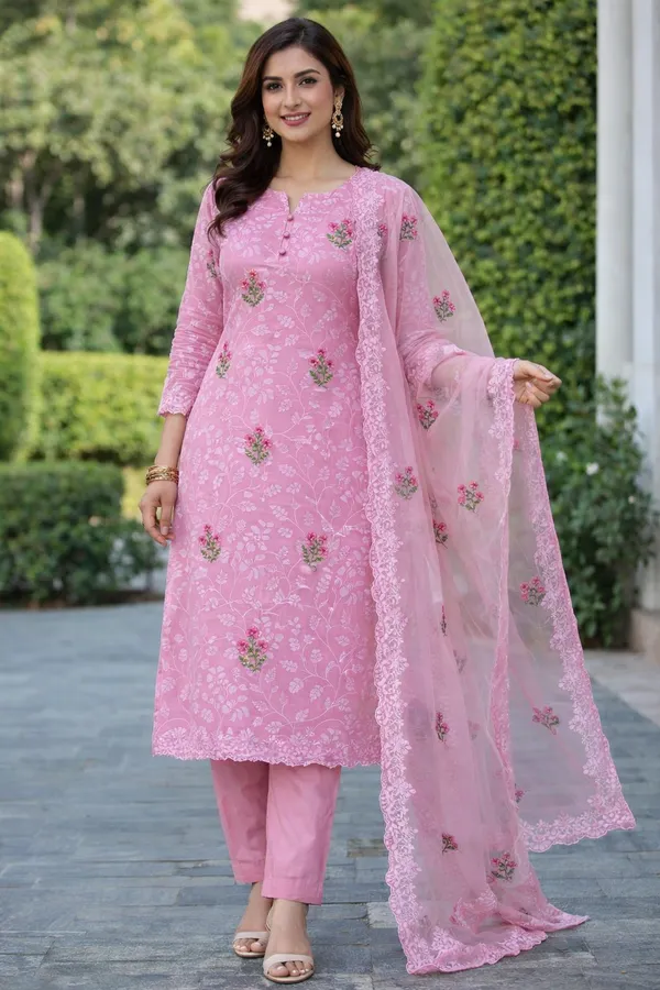 Kotadoria_Pink_Cotton_Unstitched_Dress_Material_For_Women