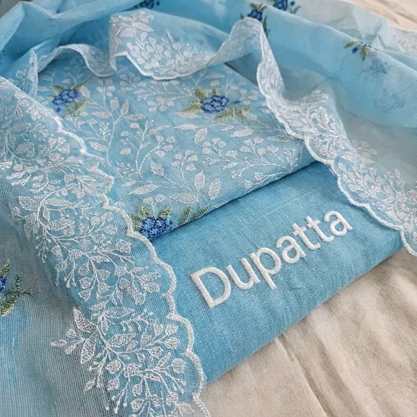 Kotadoria_Sky_Blue_Cotton_Blend_Unstitched_Dress_Material_For_Women