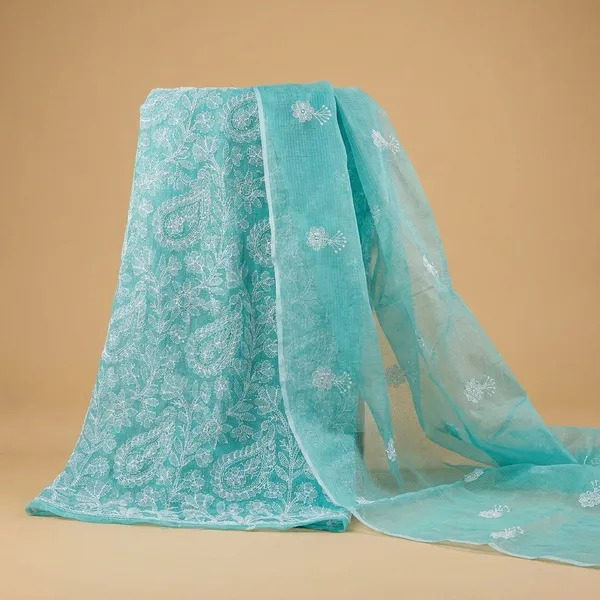 Kotadoria_Green_Mint_Cotton_Blend_Unstitched_Dress_Material_For_Women