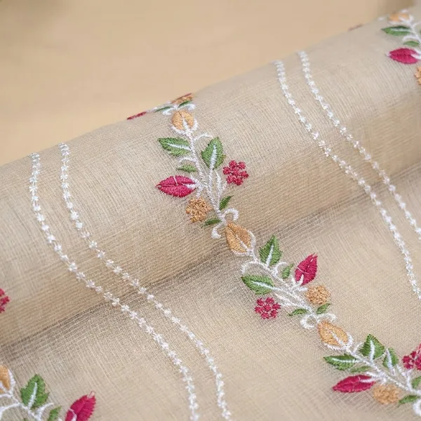 Kotadoria_Cream_Cotton_Blend_Unstitched_Dress_Material_For_Women