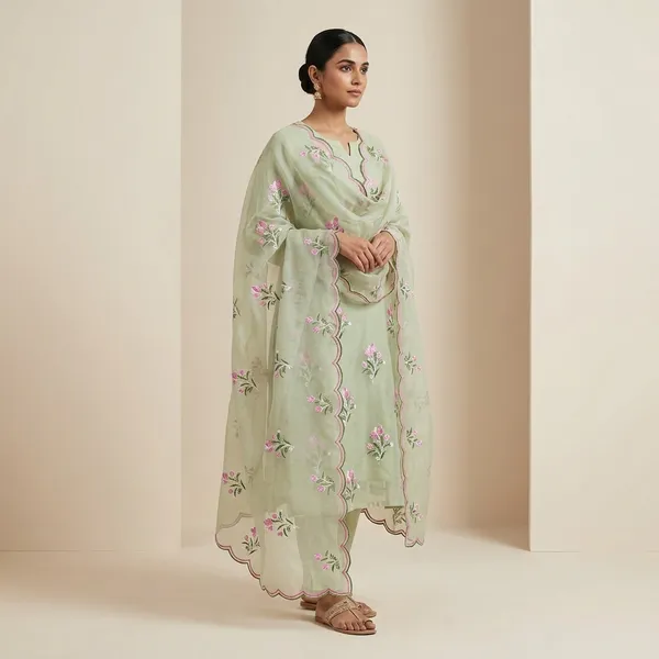 Kotadoria_Cream_Pure_Cotton_Embroidery_Unstitched_Dress_Material_For_Women