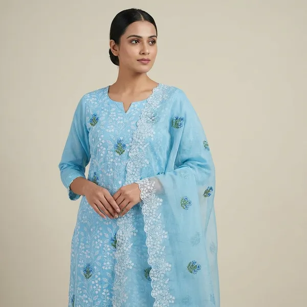 Kotadoria_Sky_Blue_Cotton_Unstitched_Dress_Material_For_Women