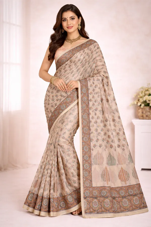 Kotadoria_Yellow_Cotton_Saree_For_Women
