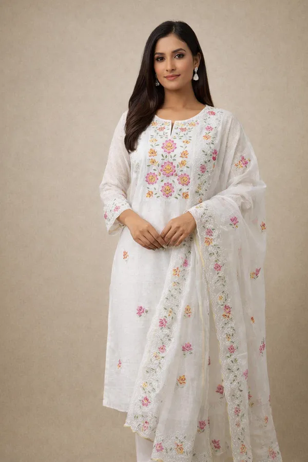 Kotadoria_White_Cotton_Unstitched_Dress_Material_For_Women