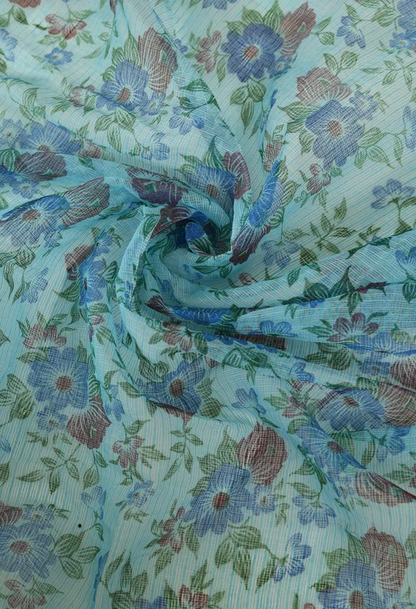 Kotadoria_Sapphire_Blue_Cotton_Saree_For_Women