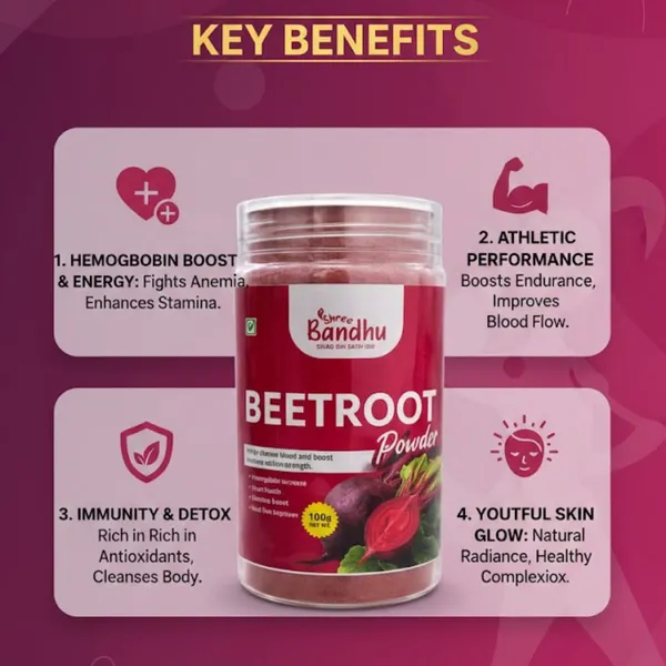 Pure_Beetroot_Powder_100_Gm_|_Natural_For_Energy_Stamina_And_Immunity_Support_|_Pack_Of_2