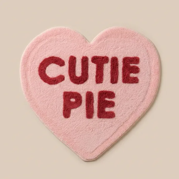 Cutie_Pie_Heart-Shaped_Decorative_Rug