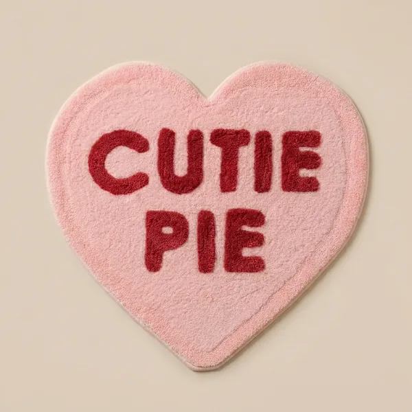 Cutie_Pie_Heart-Shaped_Decorative_Rug